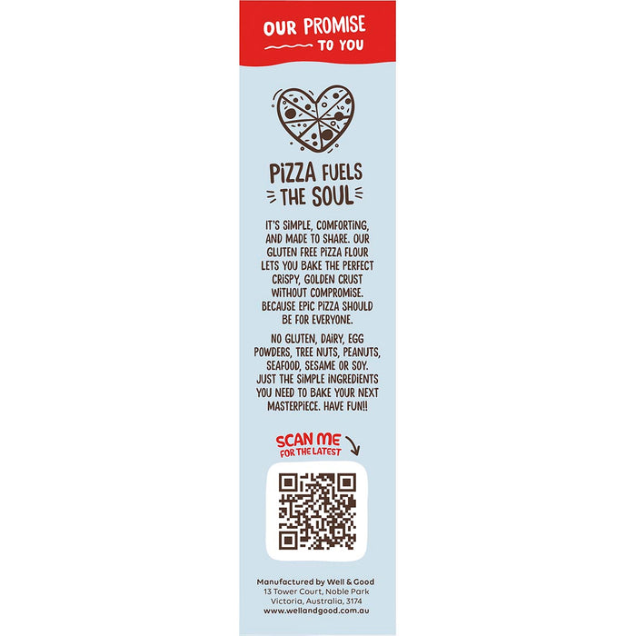 WELL & GOOD | Pizza Flour Mix | 400g