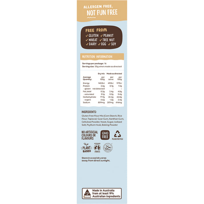 WELL & GOOD | Crusty Bread Mix | 410g