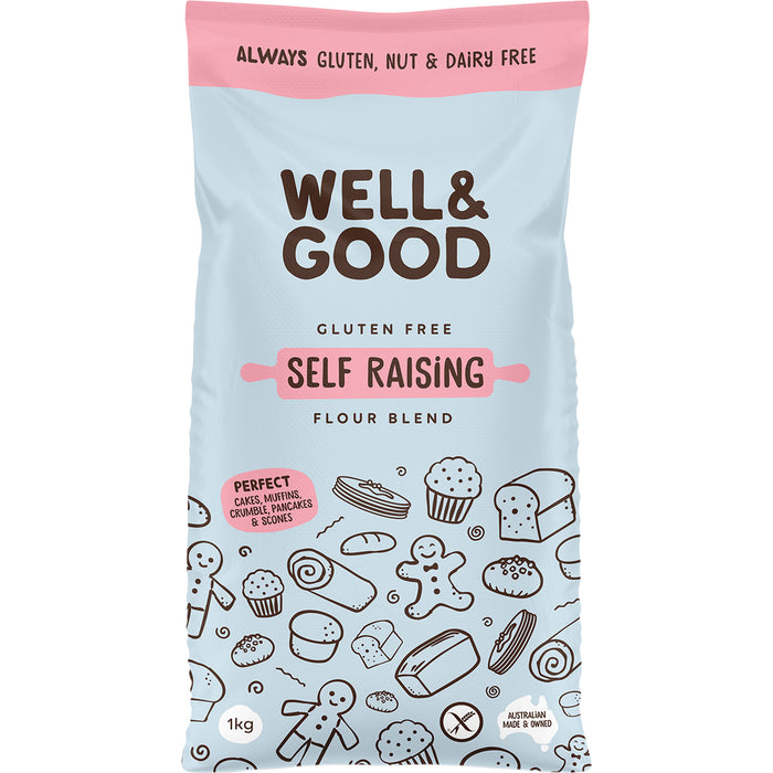 WELL & GOOD | Self Raising Flour Blend | 1kg