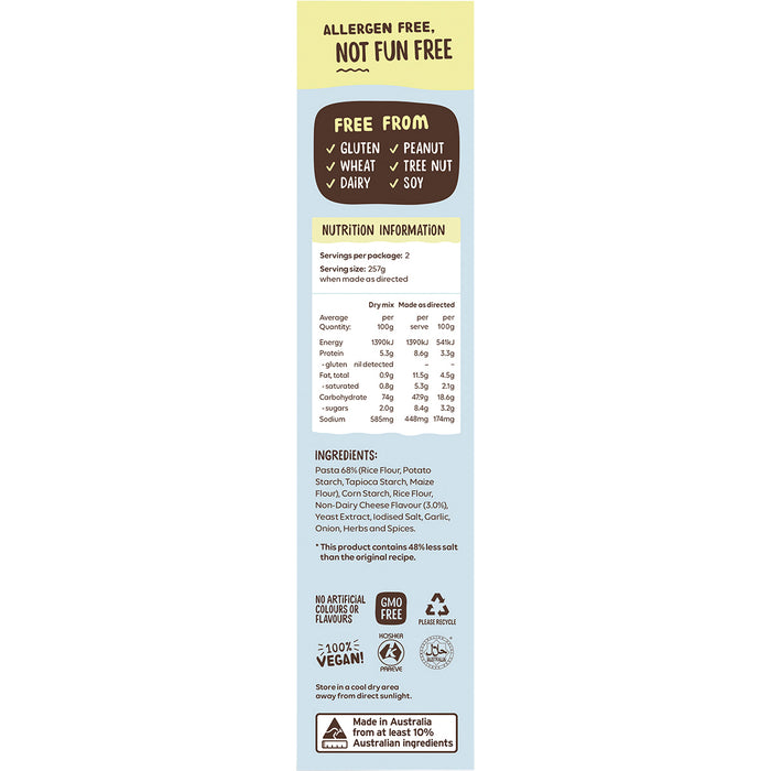 WELL & GOOD | Cheesy Mac Traditional Cheddar Flavour | 110g