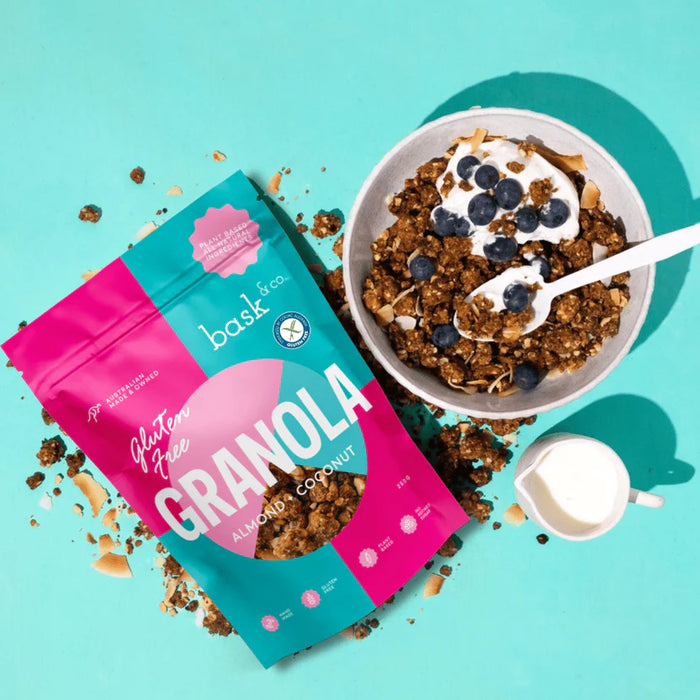 BASK & Co | Almond & Coconut Gluten Free Granola | 250g