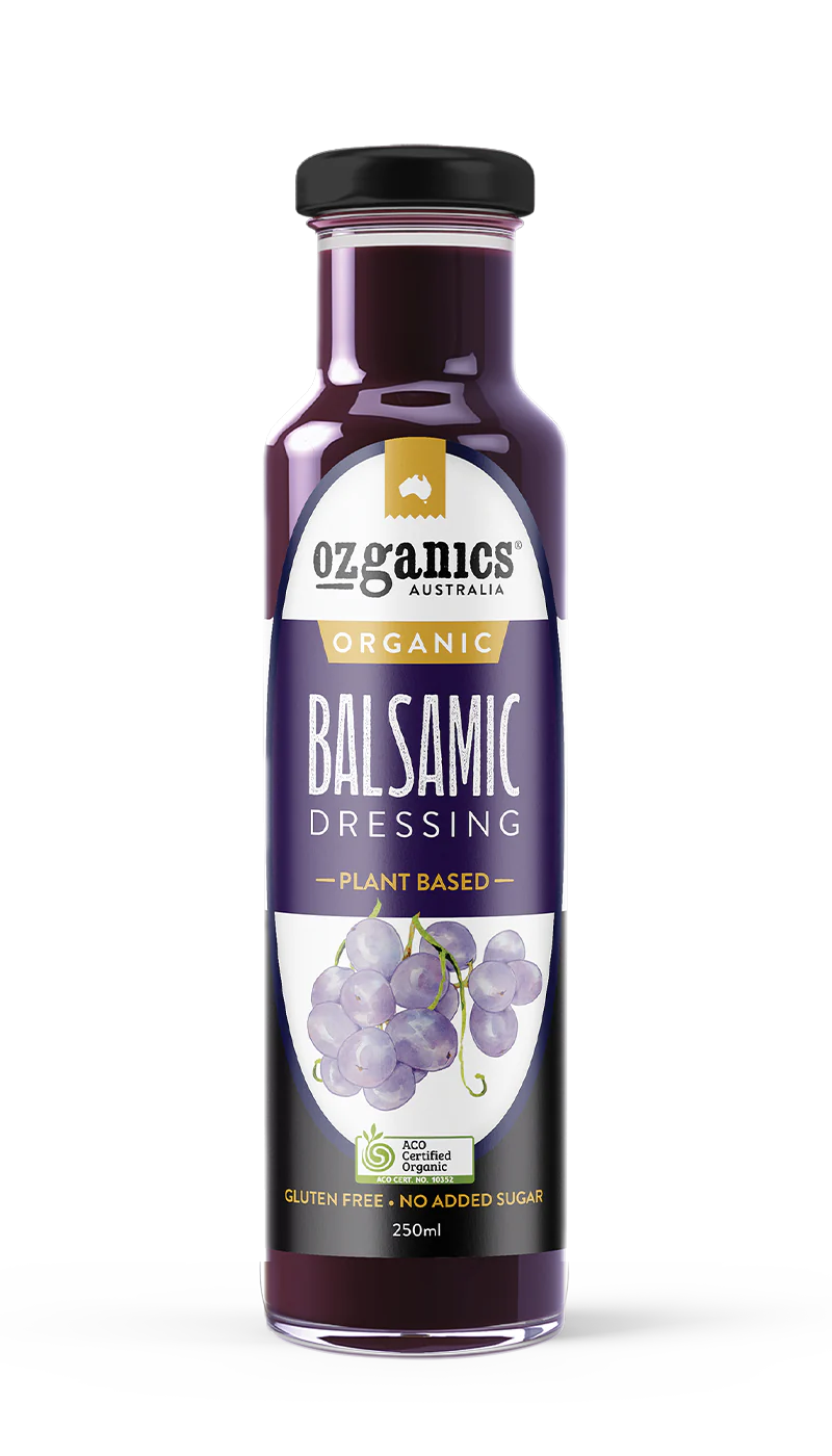 Ozganics Organic Balsamic Dressing 250ml — The Gluten Free Hub