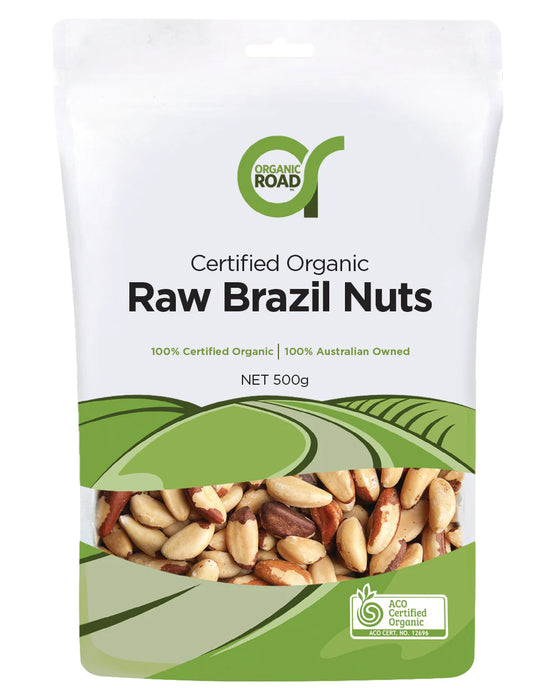 Organic Road Brazil Nuts 500g