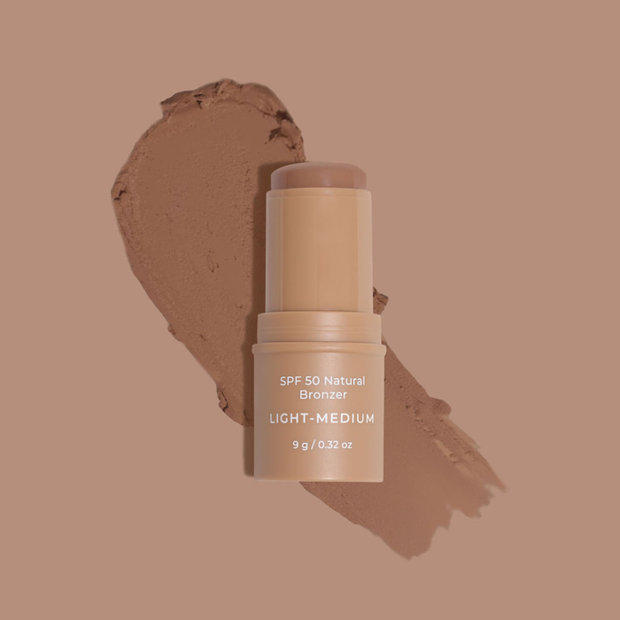 SPF 50 Natural Bronzer - Light Medium | 9g