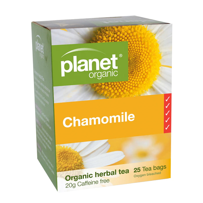 Planet Organic Herbal Tea Chamomile 25 tea bags