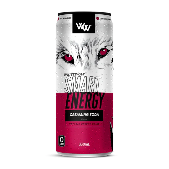 White Wolf Nutrition Smart Energy Drink Creaming Soda 330ml
