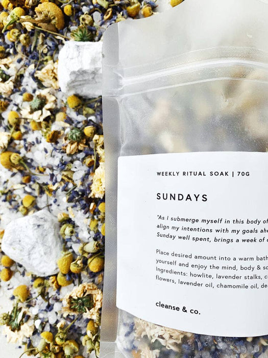 Cleanse & Co | Sundays Ritual Soak