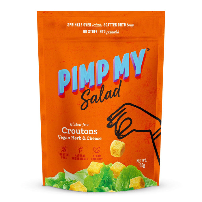 Pimp My Salad Gluten Free Caeser Salad Croutons 150g