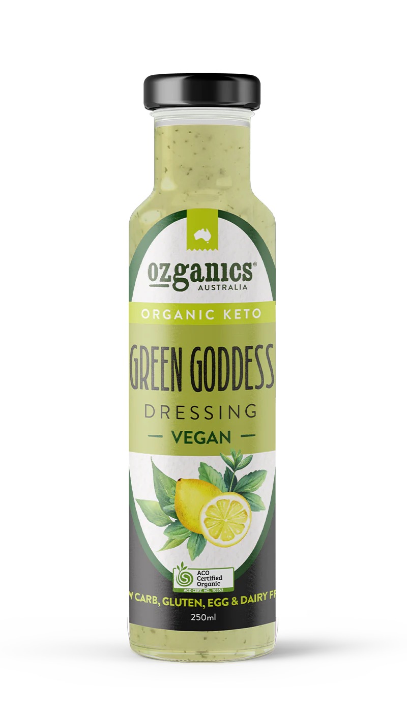 Ozganics Organic Keto Green Goddess Dressing 250ml — The Gluten Free Hub