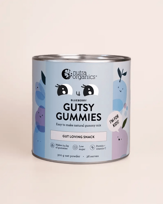 NUTRA ORGANICS Gutsy Gummies Blueberry 300g