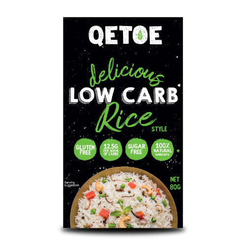 QETOE Low Carb Rice 80g