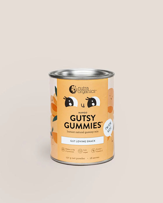 Nutra Organics Gutsy Gummies Mango 150g
