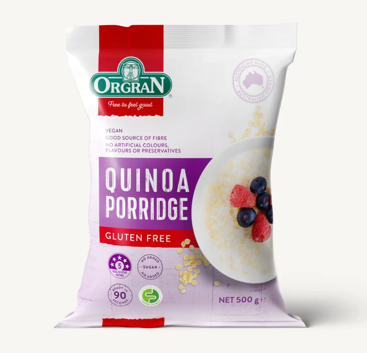 Orgran Gluten Free Quinoa Porridge 500g