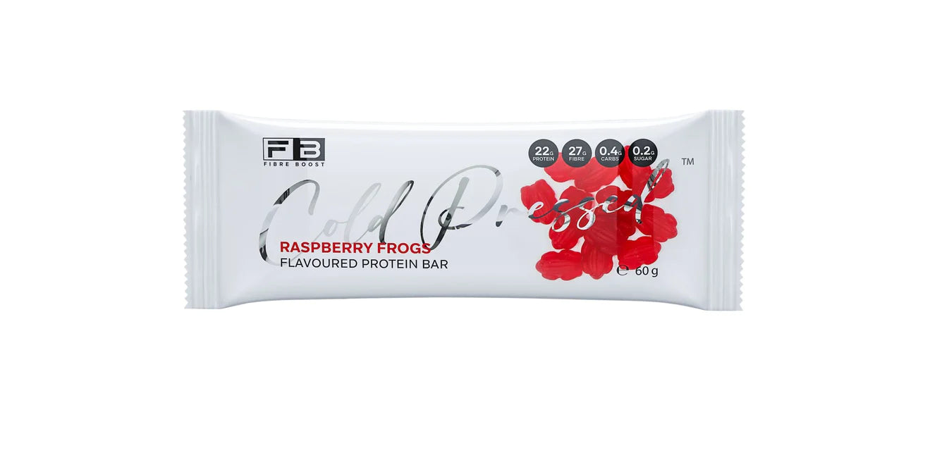 Cold Pressed Protein Bar Raspberry Frogs 60g