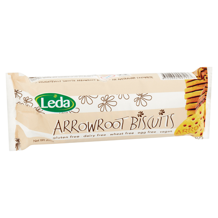 Leda Nutrition Arrowroot Biscuits 205g