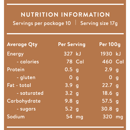 Chewy Choc Chip Cookies 170g
